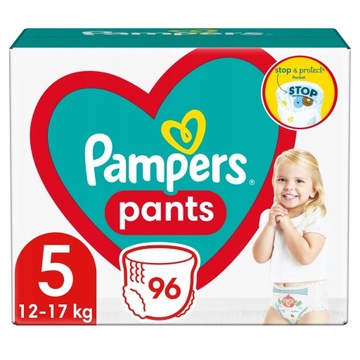 Pampers Pants Pieluchomajtki rozmiar 5 12+kg 96szt