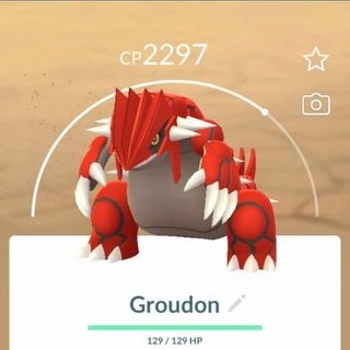 Pokemon go Groudon