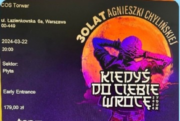Koncert bilety Agnieszka Chylińska 