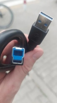 Solidny nowy kabel do drukarki USB B 3.0