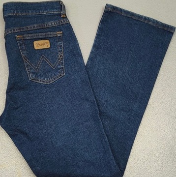 Wr)WRANGLER HIPSTER BOOTCOUT DAMSKIE JEANS Roz.12-30