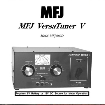 MFJ989D Skrzynka Antenowa manual 