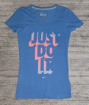 Koszulka Nike r. S dekolt t-shirt 