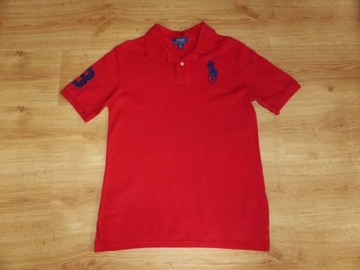 RALPH LAUREN Koszulka polo czerwona - 176