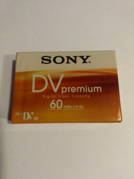  Kaseta Sony PREMIUM DVC miniDV DVM60PR34 folia