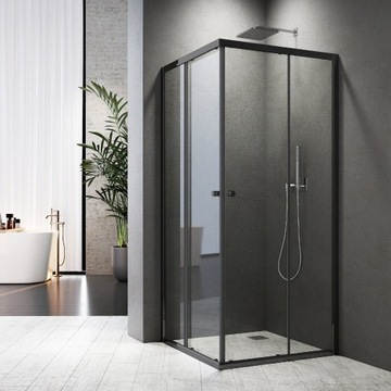 Prysznic narożny kabina prysznicowa regulowana 80-90CM NOWA!