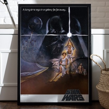 Plakat A3 Filmowy Star Wars, PROMOCJA 2+1 GRATIS!