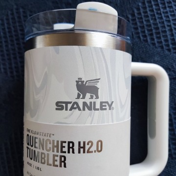 Kubek Stanley cup 40 oz quencher polar swirl biały 