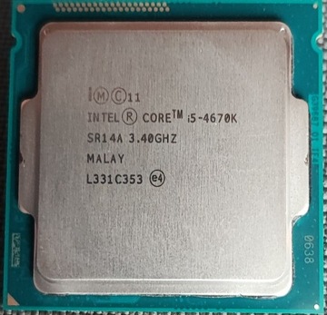 Procesor Intel Core i5-4670K 3,4GHz 6MB BOX