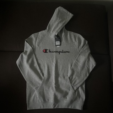 Bluza z kapturem Champion HOODED szara nike