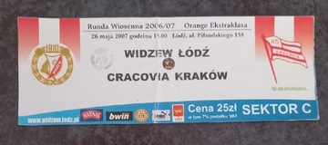 Widzew  - Cracovia 26.05.2007