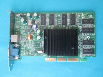 nVidia GeForce 5200 AGP Uszkodzona