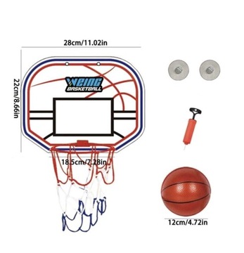 Mini Kosz Do Koszykówki z Piłką