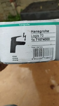 Bateria do umywalki HansGrohe bezciśnieniowa