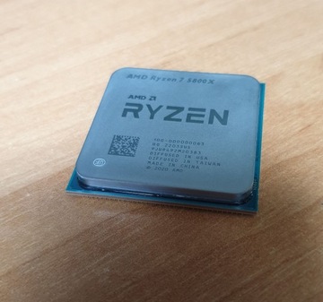 AMD Ryzen 7 5800X - 3.8 - 4.7Ghz_8/16_AM4_Stan BDB