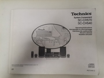 instrukcja obsługi Technics SC-CH570, SC-CH54