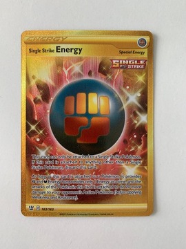 POKEMON KARTA SINGLE STRIKE ENERGY 183/163