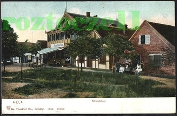 HEL Hela Strandhotel  Trenkler 1904