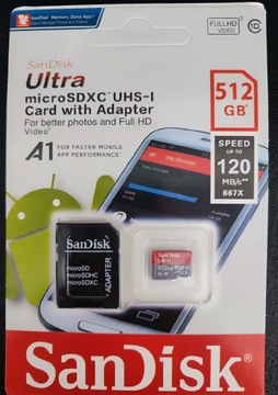 Karta pamięci SanDisk 512GB