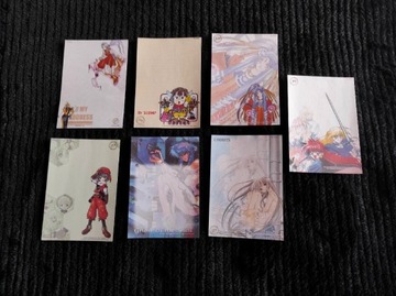 Karteczki notesowe anime kolekcja manga JPF