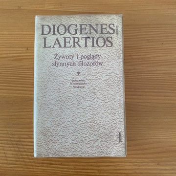 Diogenes Laertios Żywoty i poglądy 