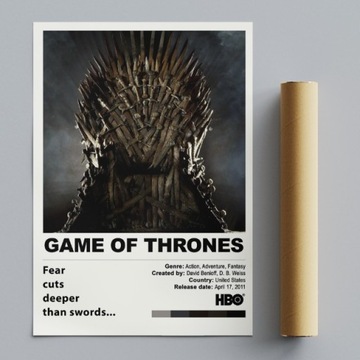 Plakat Gra o tron | Game of Thrones | A2