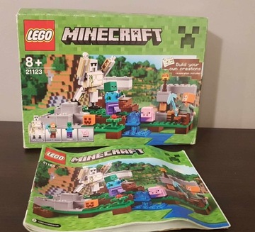 Lego Minecraft 21123 Żelazny Golem 