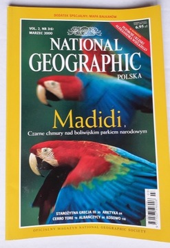 NATIONAL GEOGRAPHIC  MARZEC / 2000