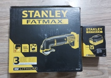 Stanley FMC710B-XJ multiszlifierka 18V bateria 4Ah