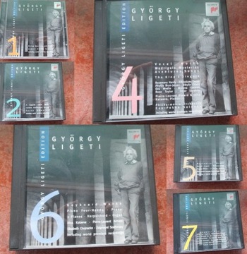 Ligeti Gyorgy Ligeti Edition Vol.1, 2, 4, 5, 6, 7