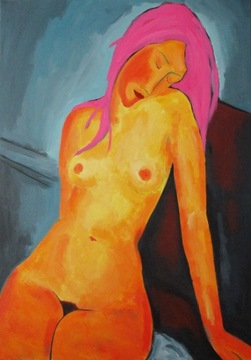 Amedeo Modigliani, płótno, 100x70