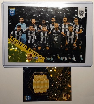 PANINI FIFA 365 2023 PAOK LINE-UP LIMITED XXL 
