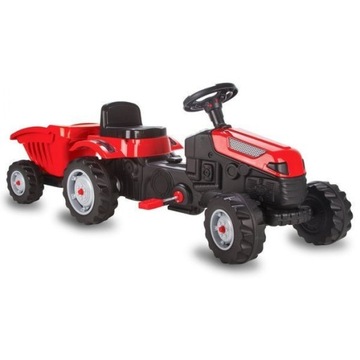 Jamara 460825 TRAKTOR na pedały z przyczepą nr 538