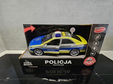 Radiowóz policja auto polskie dźwięki Mega Creative 
