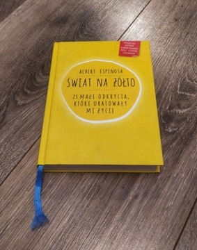 Książka Świat na Żółto Albert Espinosa