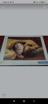 Puzzle kompletne Clementoni 500