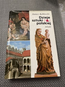 Książka „Dzieje sztuki polskiej” Janusz Kłębowski