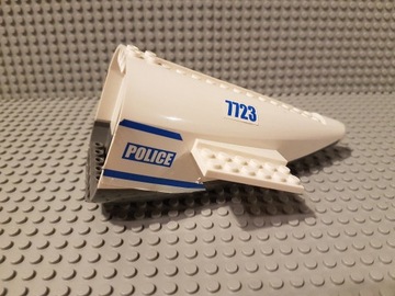 LEGO ogon samolotu CITY Police biały 54701c01