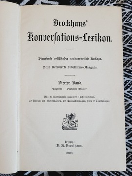 BROCKHAUS KONVERSATIONS LEXIKON 1908 #4