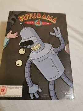 Futurama sezon 4 wersja angielska dvd