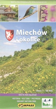 Miechów i okolice mapa turystyczna