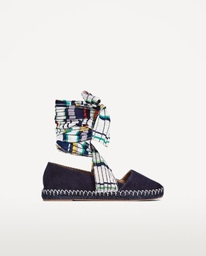 Zara, nowe skórzane buty, boho, cudo