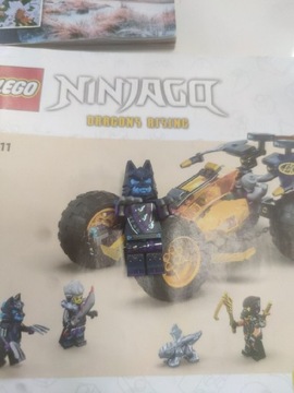 Ninjago wilczy wojownik