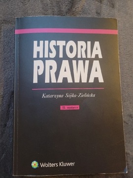 Historia Prawa - Katarzyna Sójka- Zielińska 