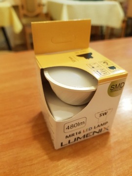 Żarówki LED Lumenix MR16 480lm 5W, 5 szt.