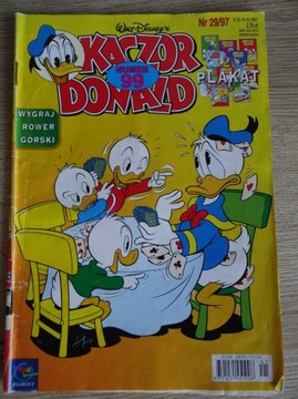 DISNEY__ KOMIKS KACZOR DONALD__ nr  29/1997