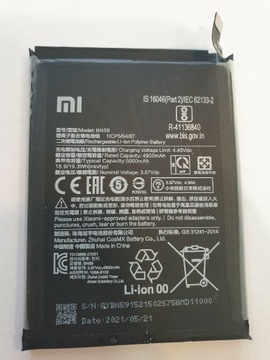 Oryginalna bateria XIAOMI NOTE 10S BN59