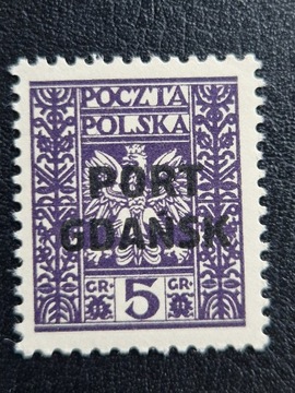 Port Gdańsk PG 17 x ** Wyd. przedrukowe 1929r.