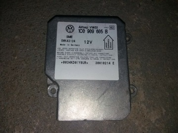 MODUŁ SENSOR AIRBAG VW PASSAT B5 FL EU 1C0909605B