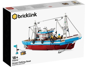 #NOWE# LEGO 910010 DUŻY KUTER RYBACKI Trójmiasto